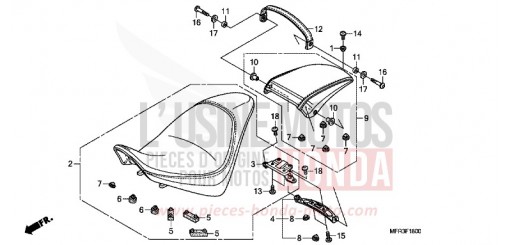 SIEGE VT1300CXAA de 2010